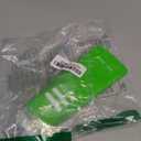 FITLY Soft Flask - Shrink As You Drink Soft Water Bottle for Hydration Pack - Folding Water Bottle Ideal for Running, Hiking, Cycling, Climbing & Rigorous Activity (10 Ounces, Green)