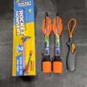 Toy Rocket Launcher for Kids: Best Easter Gifts for Boys & Girls All Ages 8 & Up - Slingshot Rockets Launchers - Easter Basket Stuffers for Teens - Outdoor Toys Gifts for 8 9 10 11 12 13 Year Old Boys (Orange)