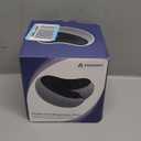 Travel Neck Pillows for Airplanes - 360 Ergonomic Memory Foam Travel Pillow - Relief Neck Pain with Breathable Support for Long Flights, Car, Train & Office Use - Adults & Kids (Gray)