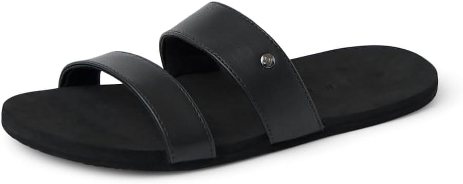 REEF Bliss Nights Eliana Slide Sandal (9, Black/Black)
