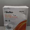 Heated Mattress Pad King,Dual Controller Electric Mattress Pad with Preheat Functions,Bed Warmer with 12 Heat Settings & 1-12 Hours Auto Shut Off, Machine Washable(78"x80",White)