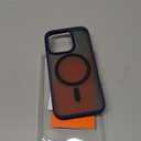 TORRAS Magnetic iPhone 15 Pro Max Case- Blue & Clear W/ Stand -MagSafe