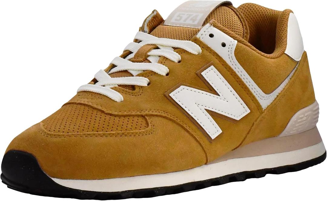 New Balance 574 V2 Unisex Sneaker, Desert Clay/ Sea Salt, 5.5 US Men