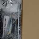 iYoee Battery Operated Picture Light with Wireless Remote 3CCT Dimmable Black Wall Art Lights for Paintings Rechargeable Home Decor Gallery Light 24 Artwork Lighting for Canvas Timer Function