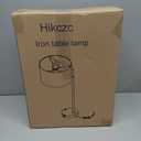 Table Lamp for Living Room Bedroom, 23.5" Table Lamps Set of 1 with USB C+A Ports, Bedside Lamps for Nightstand with Linen Lamp Shades, 1 Dimmable LED Bulbs Included, Black