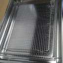Allstare LRAL302S Air Fryer Tray Replacement for LG Oven Parts 304 Stainless Steel LG Air Fryer Basket LRAL303S 24.6 x 16.1 LG Oven Air Fryer Rack Stove Range Oven Parts Oven Shelf 1 Set