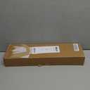 Heavy Duty Curtain Rods for Windows 66 to 120 Inch, 1 Inch Adjustable Gold Curtain Rod with Easy Installation and Modern Design,Wall Mount (A1,Gold,30-120")