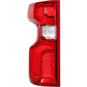 Boine Left Driver Side Tail Light Compatible With 2019-2023 Chevy Silverado 1500 2500HD 3500HD LED Model Rear Light Housing - Bulb and Harness Included (Led Typel, Left Driver Side)