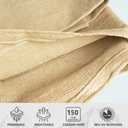 Sun Shade Sail Sand Yellow Rectangle 12FTx15FT Permeable Garden Canopy for Outdoor Patio Backyard and Deck Sun Protection Fabric with Fade and Tear Resistance