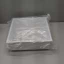 White Shower Niche, Stainless Steel Wall Niche 12"X12", No Tile Needed Recessed Inserted Niche Shower for Bathroom, Living Room, Kitchen for Storage