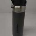 Stanley Quick Flip GO Water Bottle 36 oz | Push Button Lid | Leakproof and Packable for Travel and Sports | Insulated Stainless Steel | BPA-Free | Charcoal