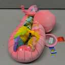 Baby Girls Toys 0-6 Month Music Animal Stuffed Caterpillar Toy for Infant 0-3 3-6 Months Mirror Crinkle Rattle Tummy Time Sensory Toys for 3 4 5 6-12 Month Old Newborn Baby Shower Valentines Gifts