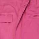 Women's 2025 Spring Fall 2 Piece Blazer Set Jackets and Dressy Wide Leg Pant Suits Pockets, L, Pink