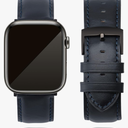 Leather Watch Bands Compatible with Apple Watch 49mm 46mm 45mm 44mm 42mm 41mm 40mm 38mm, Top Grain Leather Replacement Straps for iWatch Series 11 10 9 8 7 6 5 4 3 2 1 SE3/2/1 Ultra3/2/1. One Missing