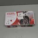 Fuel Transfer Pump with Auto Stop-Overfill Protection, 3.2 Gallon per min, 51'' Overlong Hose Fuel Transfer Pump with 3 Tank Adapter, Portable Gas Pump for Gasoline,Diesel,Oil (red)