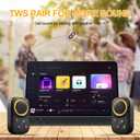 Wearable Bluetooth Speaker, Bluetooth 5.4 Clip On Wireless Speaker with Mic, TWS Function, 12Hrs Playtime, IPX5 Waterproof, Mini Portable Speakers for Outdoor Working, Biking, Running