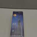 Electric Toothbrush with Water Flosser, All in One Sonic Flossing Toothbrush with 3 Modes & 5 Flossing Speeds & 4 Brush Heads, Rechargeable & Portable for Adult Teeth Cleaning, Black