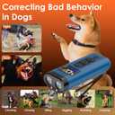 Dog Bark Deterrent Device 65FT Range Anti Barking Device for Dogs, Stops Neighbors Dog Barking with 3 Ultrasonic Frequencies (25/30/40kHz) & 5 Sound Modes, for Indoor & Outdoor Training