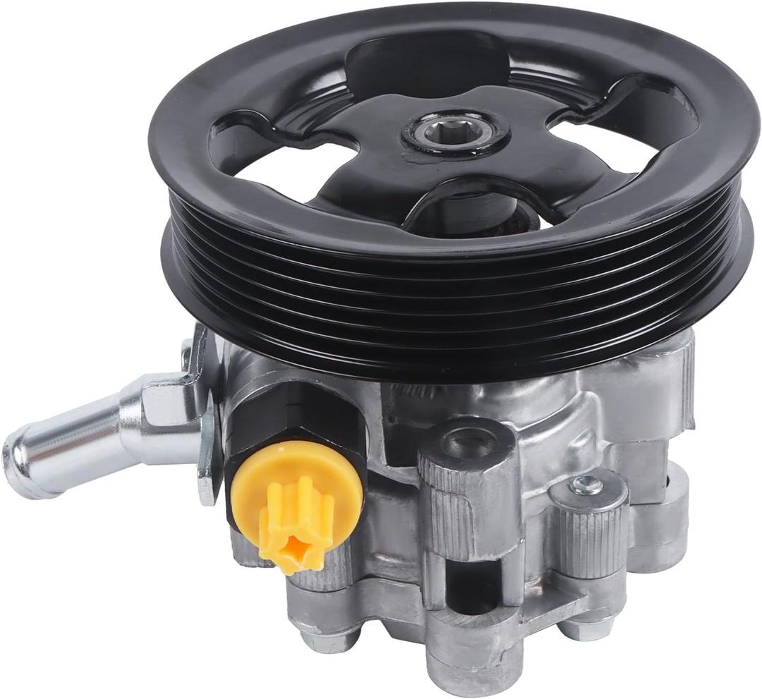 Power Steering Pump 21-5351 with Pulley, Fit for LS430 4.3L V8 2001-2006, Power Assist Pump with Pulley Replacement for 215351, 44310-50070