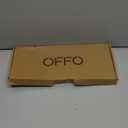 OFFO Shower Head Extension Arm 13 in, Brushed Nickel S Shaped High Rise Extender with Flange Shower Head Pipe Arm