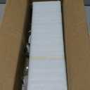 AIJALY 3 Pack Bathroom Glass Shelf,Aluminum Tempered Glass 0.34in Extra Thick Rectangular 1 Tier Storage Organizer Wall Mount,Black 15.7in