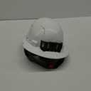 BOLT White Type 1 Class E Full Brim Non-Vented Hard Hat with 4 Point Ratcheting Suspension (10-Pack) (496), 1 Pack