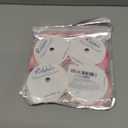 Ribbli Pink Satin Ribbon 3/8 Inch x 4 Rolls Total 40 Yards- White Pink Ribbon for Gift Wrapping Craft Wedding Decoration