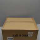 Kmiectse Clear Storage Bins with Lids, 4 Tier Plastic Bins with Wheels, Stackable Storage Bin, Closet Organizers Box for Bedroom, Living Room, Toy, 23 QT Folding Box with Magnetic door