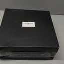 HONGLAND Bird Bath for Outside,15" Diameter Large Glass Birdbaths for Outdoors,Detachable Bird Baths Bowl with Metal Stand for Garden Patio Lawn Decor,19" Height - Blue