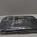 Meditation Bench, Bamboo Meditation Stool, Folding Kneeling Meditation Bench, Seiza Prayer Bench, Prayer Bench with Meditation Cushion, Kneeling Stool (Black & Bag)