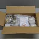 Gold Semi Flush Mount Ceiling Light Fixture, 4-Light Modern Industrial Sputnik Chandelier Light Fixture, Flush Mount Ceiling Lamp for Kitchen Bedroom Living Room Dining Room Closet, E26 Bulb Sockets