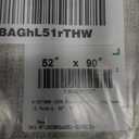 NICETOWN 100% Blackout Linen Curtains 90" Long for Bedroom, Thermal Insulated Living Room Curtains with Liner, Farmhouse Style Linen Blend Window Draperies for Dining Room (2 Panels, 52" W, Natural)