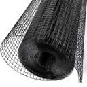 Black Hardware Cloth 1/2 in 60 x 50 ft 19 Gauge Chicken Wire | Vinyl coated wire fencing, Low Defect Rate, Stronger Welds, Garden Fence, Tree Guard, Rodent Control