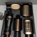 Hair Dryer Brush Blow Dryer Brush in One Hot Air Brush for Drying and Straightening, Volumizer Multi-Styler Smooth Curls for All Hair Types, Frizz-Free Blowout Brush for Salon Quality