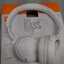 JBL Tune 520BT - Wireless On-Ear Headphones, Up to 57H Battery Life and Speed Charge, Lightweight, Comfortable and Foldable Design, Hands-Free Calls with Voice Aware (White)