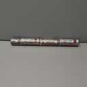 RUSPEPA Christmas Reversible Wrapping Paper Roll, Mini Roll, Vintage Christmas Bookshelf Design, Green with White Snowflake Pattern Gift Wrap Paper for Book Lover, Holiday Party, 17 Inches x 32.8 Feet