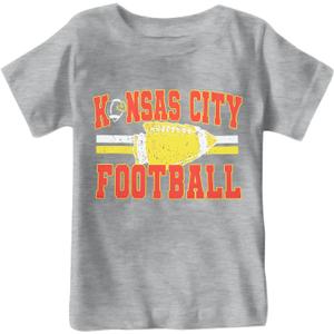 Football Shirts for Girls Boys Game Day Shirt Softball Season Kids Tee Print Short Sleeve Top