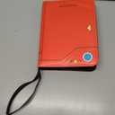 Jumbo Card Binder 100 Pockets Hold Oversized Big Card, 50 Pockets for L(5.4'' x 7.5''), 50 Pockets for XL(5.9'' x 8.1''), Sports Trading Card Collector Binder with Removable Sleeve