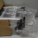 VEVOR Aluminum Folding Hand Truck, 2 in 1 Design 400 lbs Capacity, Heavy Duty Industrial Collapsible cart, Dolly Cart with Rubber Wheels for Transport and Moving in Warehouse, Supermarket, Garden