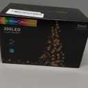 Brizled Smart Christmas Lights, 66FT 200 LED Color Changing Christmas String Lights App & Voice Control, Dimmable Warm White & Multicolor Xmas Tree Lights Music Sync for Indoor Outdoor Wedding Party