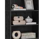 VASAGLE CUSTOS Collection - Bookshelf, 5-Tier Bookcase, Book Shelf, Open Storage Shelf, 9.4 x 23.6 x 52.8 Inches, for Living Room, Home Office, Dinning Room, Ebony Black ULBC165T56