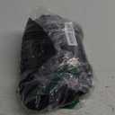 Bikewa Men's Mountain Bike Shorts 3D Padded Loose-fit Riding Biking Cycling Bicycle Biker Shorts for Men Zipper Pockets (Large, Black)