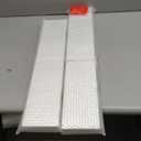 Ballucci Modern Floating Wall Shelves, Set of 3 Wood Wall Mount Ledges for Living Room, Bedroom, Nursery, Bathroom, Kitchen, Office; 12", 16", 24" - White