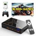 Kinhank Super Console X5 PRO Retro Gaming Console with 16000+Games,Android 12.0 OS,Emulator System,8K UHD Output,WI-FI 6,BT 5.0,SATA 3.1,AV1,Rock Chip RK3588S,Gigabit Ethernet,Wireless Controller