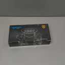 3-in-1 Kitchen Sink Drain Strainer & Stopper, Stainless Steel Food Catcher Plug with Filter Basket, Fits 3-1/2 Inch Drain Hole, Universal Sink Protector Cover, Anti-Clogging, Silver - 2Pack