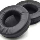 HD 250 Ear Pads Replacement Ear Cushions Compatible with Sennheiser HD 250 HD 520 HD 530 HD 540 HD 560 Headphones Comfort Protein Leather Noise Isolation Memory Foam Earpads Earmuffs (Black)