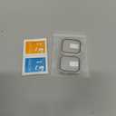 Misxi 2 Pack Tempered Glass Case Compatible for Apple Watch Series 11 (2025) Series 10 42mm, Hard PC Screen Protector Overall Protection Ultra-Thin Scratch-Resistant Cover for iWatch, 2 Starlight