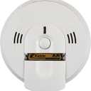 Kidde Intelligent Smoke & Carbon Monoxide Detector, Battery Powered, Combination Smoke & CO Alarm with Voice Alert (White)