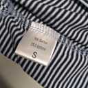 MISSACTIVER Women's 2 Piece Striped Lounge Set Long Sleeve Oversized T-Shirt Wide Leg Pants Matching Pajamas Set (Dark Blue)