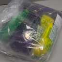 Beistle Plush Jester Hat, One Size, Gold/Green/Purple (60719)